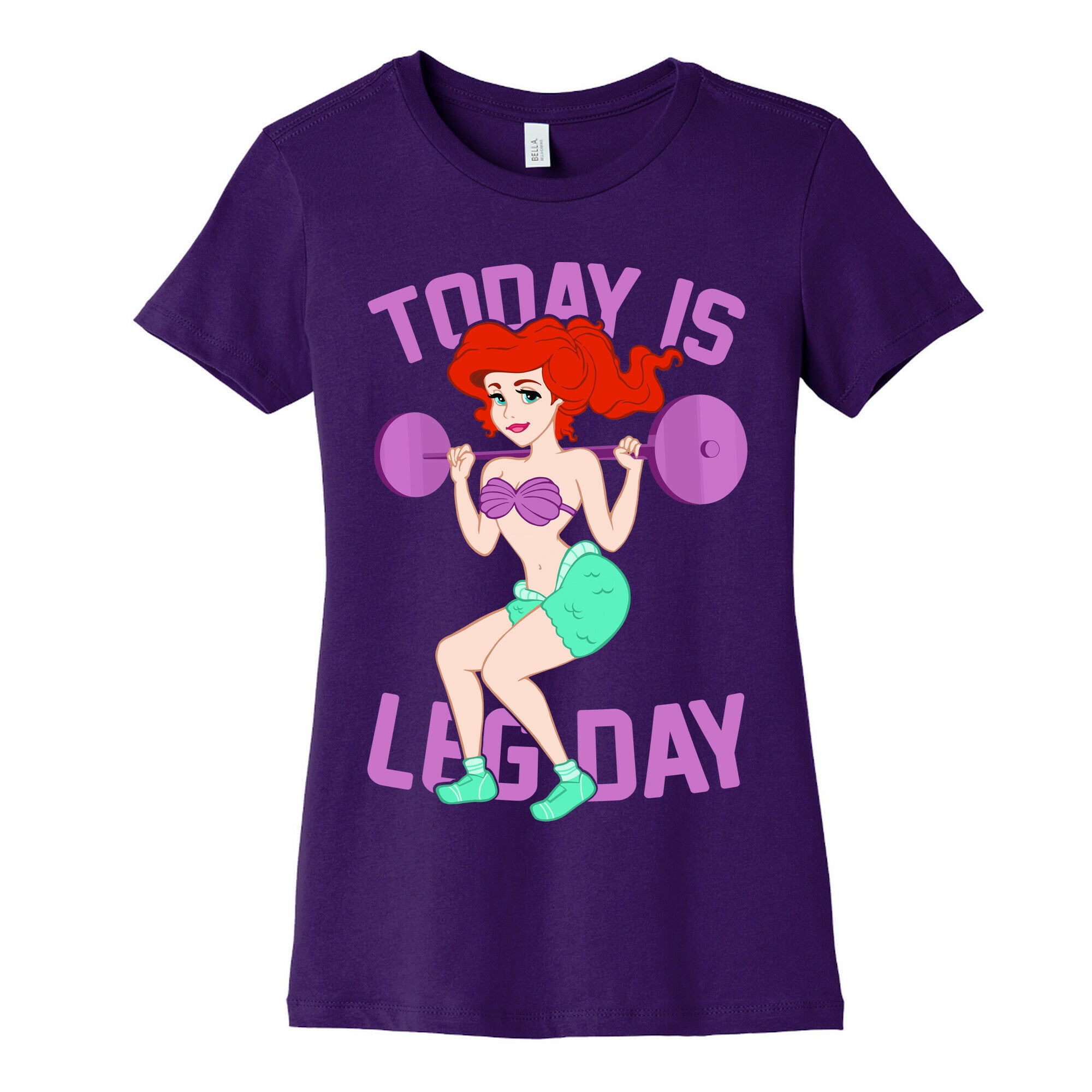 Today Is Leg Day Women's Cotton Tee